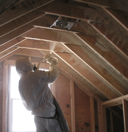 Rockford IL attic spray foam insulation